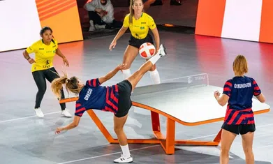 Tìm hiểu Teqball - môn thể thao mới du nhập vào Việt Nam